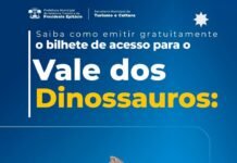 Prefeitura Divulga como faz para garantir seu passaporte para o Vale dos Dinossauros