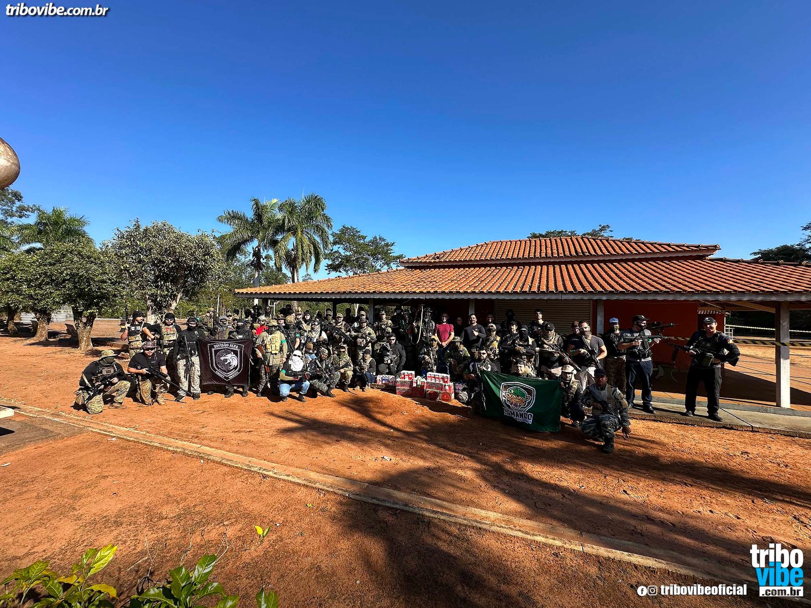 Operação Fênix reúne 60 operadores de Airsoft em São João do Pau d’Alho